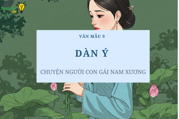 dàn ý người con gái nam xương