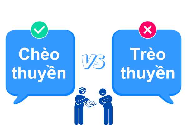 Chèo thuyền hay trèo thuyền